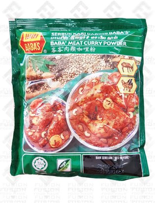 Curry Powder Meat Babas 250g