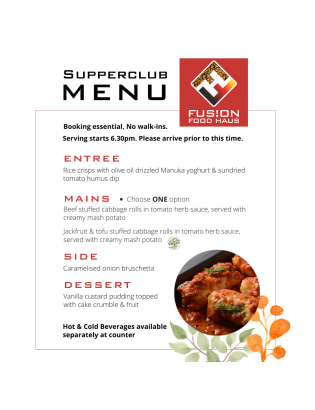 SUPPERCLUB BOOKING