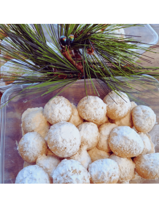 Kuih Makmor Snowball Cookies